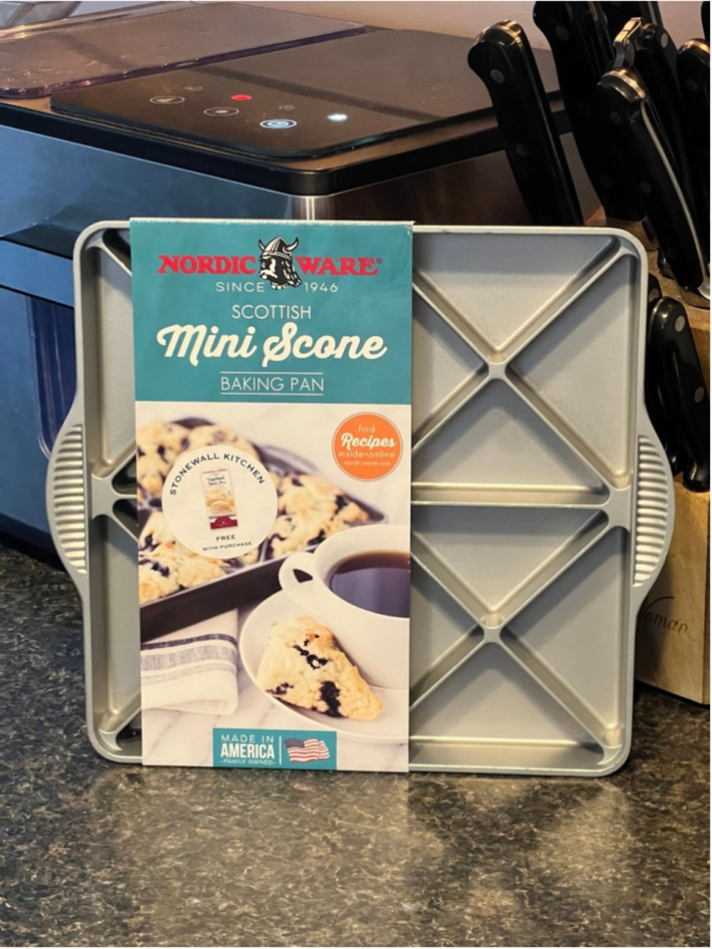 New Nordic Ware Scottish Mini Scone Baking Pan